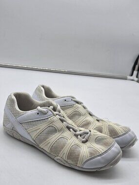 Fusion+ Shoes Women 5 White  Gk elite Mesh Cheer Dance Athletic Sneakers Damaged
